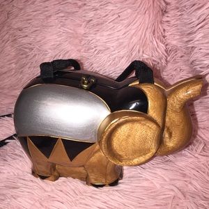 Timmy Woods Wooden Elephant Purse